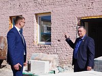 В городской средней школе № 3 идёт реконструкция и ремонт мастерских для учащихся
