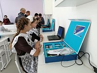В Краснознаменской школе прошло торжественное открытие «Точки роста»