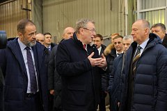 Николай Патрушев и Игорь Комаров посетили ведущие судостроительные предприятия  Нижнего Новгорода 