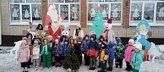 В Аркадаке прошли новогодние выездные представления