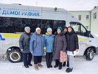 Большежуравские пенсионеры прошли диспансеризацию