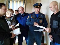 В районе идут профилактические рейды по соблюдению правил пожарной безопасности в частном секторе