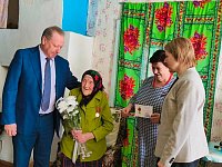 Труженицам тыла из села Молодёнки вручены памятные юбилейные медали