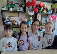 Юные аркадакцы присоединились к Всероссийской акции «Георгиевская лента»