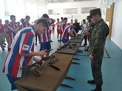 Команда Аркадакского района достойно выступила в региональном этапе Спартакиады молодёжи допризывного возраста