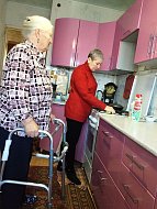 Социальные работники района участвуют в акции «Добро в каждый дом»