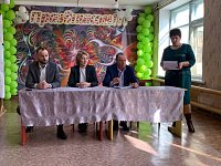 Глава Аркадакского района Николай Луньков встретился с жителями села Львовки