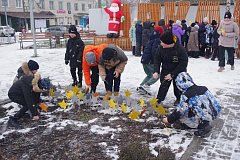 В Аркадаке отметили Международный день Снеговика