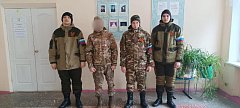 Студенты аркадакского техникума механизации побеседовали с военнослужащими нашей армии