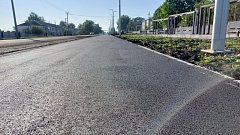 В строящемся парке «Юность» по ул. Ленина началось асфальтирование