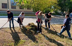 В Аркадакском районе идёт большая осенняя уборка