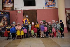 Аркадакские дошколята побывали в мультяшной стране на развлекательном мероприятии 