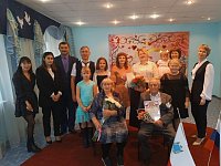 Бриллиантовую свадьбу отметили супруги Каширины