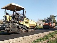 На части дороги Ивановка-Чапушка новый асфальт