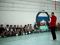 В Детско-юношеской спортивной школе города Аркадака прошёл турнир по набиванию футбольного мяча
