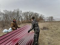 В Ивановке на Доме культуры меняют кровлю