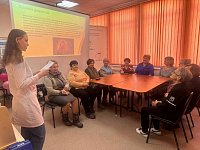 В Аркадаке получателям социальных услуг рассказали о профилактике ментального здоровья 