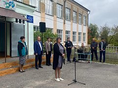 В Малиновке увековечили память земляка Михаила Агапова, награжденного орденом Мужества посмертно