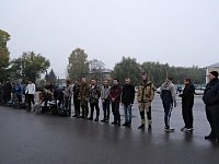Проводы по мобилизации прошли на центральной площади Аркадака