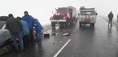 В Аркадакском районе «десятку» занесло в грузовую «газель»