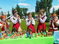 Первое место за выставку на фестивале - у Аркадакского района