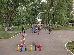 В городском парке прошла квест-игра для детей