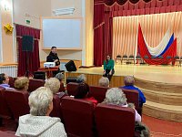 В районном Доме культуры состоялась встреча с кинематографистом из Санкт–Петербурга Викторией Кот