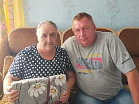 Грачевскую долгожительницу поздравили с юбилеем