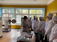Студенты медколледжа познакомились с работой стерилизационного отделения Аркадакской районной больницы