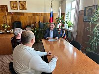 Депутат Саратовской областной думы Василий Кравцов провёл в своём избирательном округе очередной приём граждан
