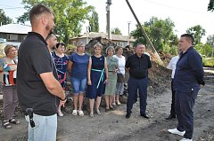 Аркадак посетил депутат Госдумы Андрей Воробьёв