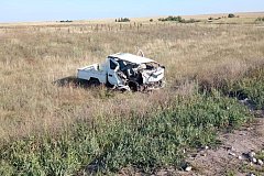Под Малиновкой  иномарка врезалась в "Ниву Шевроле"