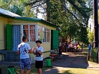 Сегодня открылась вторая смена в детском оздоровительно-образовательном центре «Голубая ель»