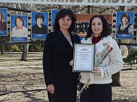 На областной Доске почёта работников культуры - Наталья Муканова из Аркадака