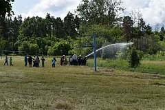 В детском оздоровительном лагере «Голубая ель» прошла учебная тренировка по эвакуации