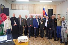 Сегодня в Аркадакском музее краеведения  встретились воины-интернационалисты