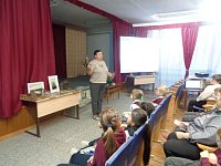 В Новосельскую школу приезжали сотрудники краеведческого музея