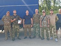 Бойцы из 94 и 98 полка благодарят аркадакцев за заботу и внимание