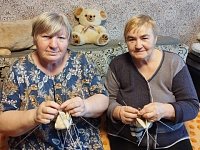 Активистки из Ольшанки и Малиновки помогают участникам СВО