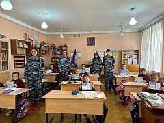 Росташовским детям напомнили о безопасности дорожного движения