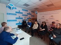 В Центре соцобслуживания состоялась встреча с родственниками участников СВО