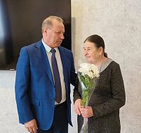 Глава Аркадакского района встретился с матерью погибшего бойца
