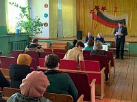 В Баклушах состоялась встреча с жителями села