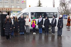 Театрализованная игровая программа «Новогодние чудеса» прошла сегодня на городской площади Аркадака
