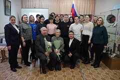 В Аркадакском филиале областного музея краеведения чествовали блокадницу Татьяну Цапову