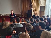 В образовательных учреждениях Аркадакского района сотрудники полиции провели беседы с учащимися