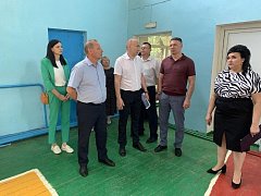 В Аркадакском районе побывал  министр образования Саратовской области Михаил Орлов