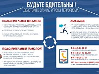 Правоохранительные органы напоминают о необходимости соблюдения бдительности в праздничные дни