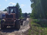В Чиганаке завершается ремонт дорог на двух улицах