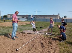 Учащиеся школ Аркадакского района сдавали нормы ГТО